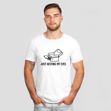 Just Resting My Eyes Dad Shirt